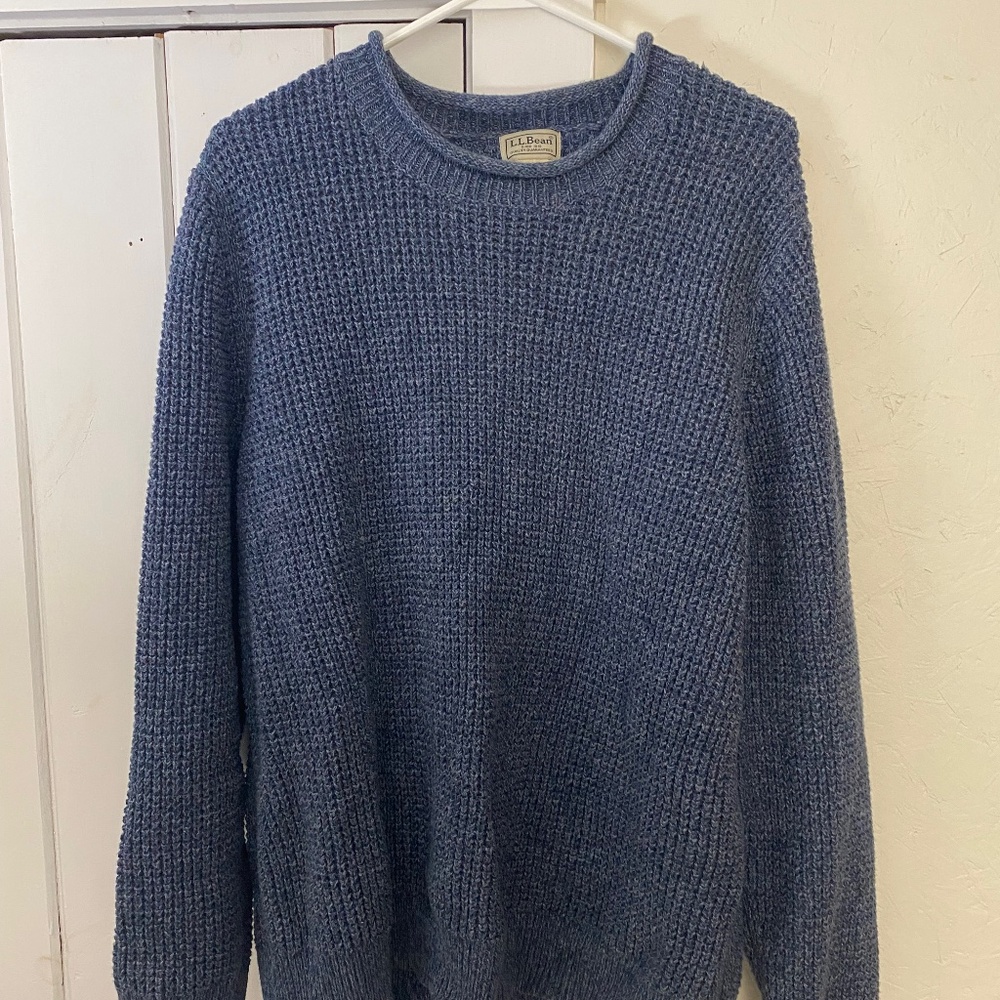 LL Bean Waffle sweater